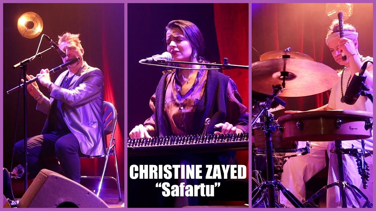 CHRISTINE ZAYED - Safartu - Live @ Paris - Studio de l'Ermitage (05/2025)