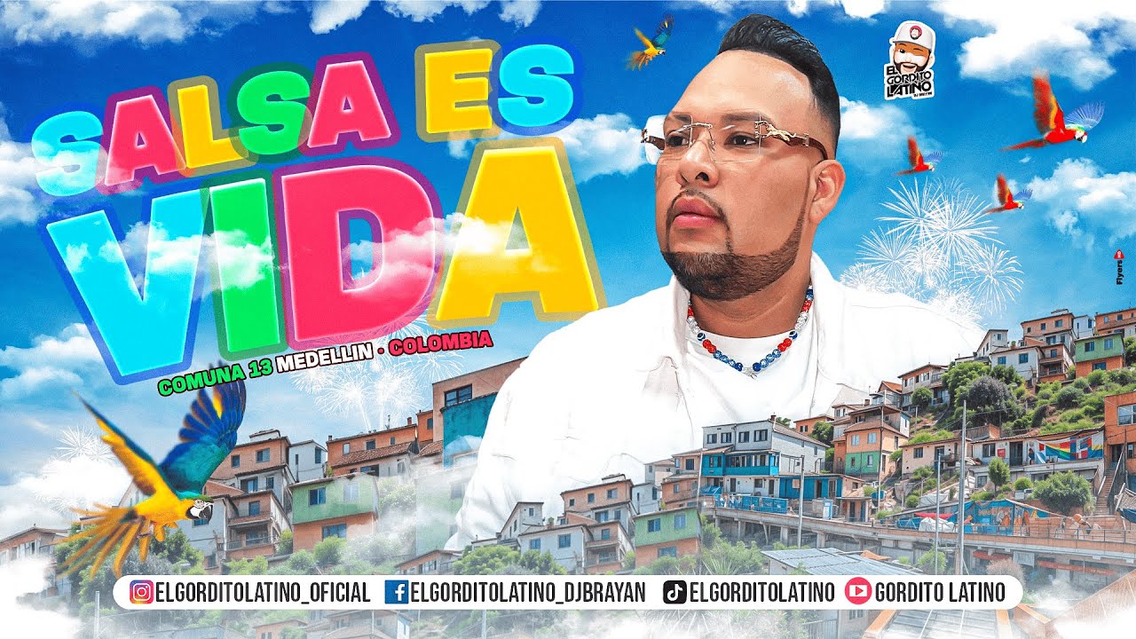 EL GORDITO LATINO - SALSA ES VIDA (MEDELLIN COLOMBIA COMUMA 13)
