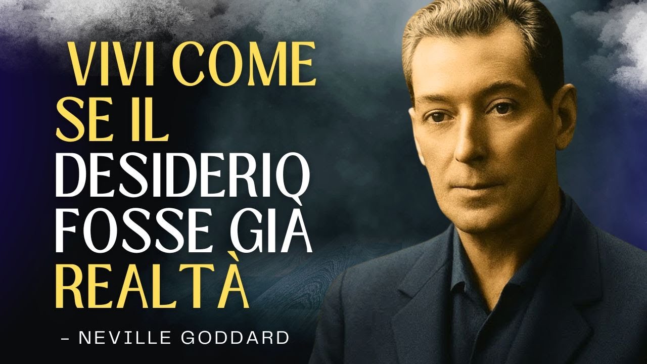 🎥 VIVI COME SE IL DESIDERIO FOSSE GIÀ REALTÀ  NEVILLE GODDARD TI GUIDA 🌌✨