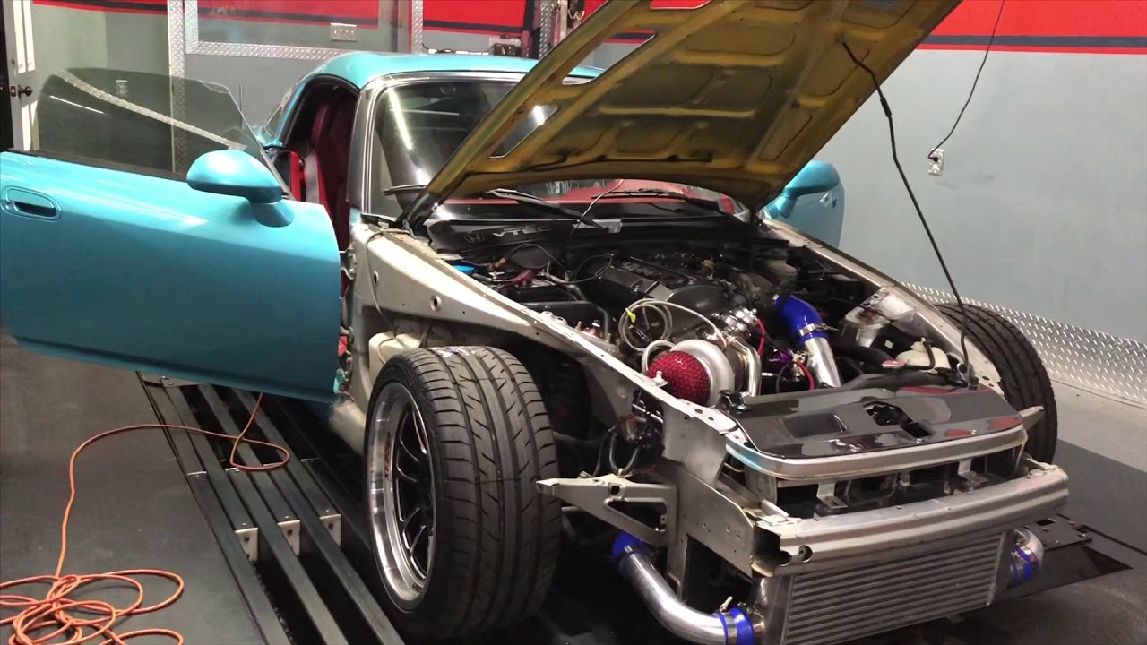 S2000 cx racing turbo kit on dyno