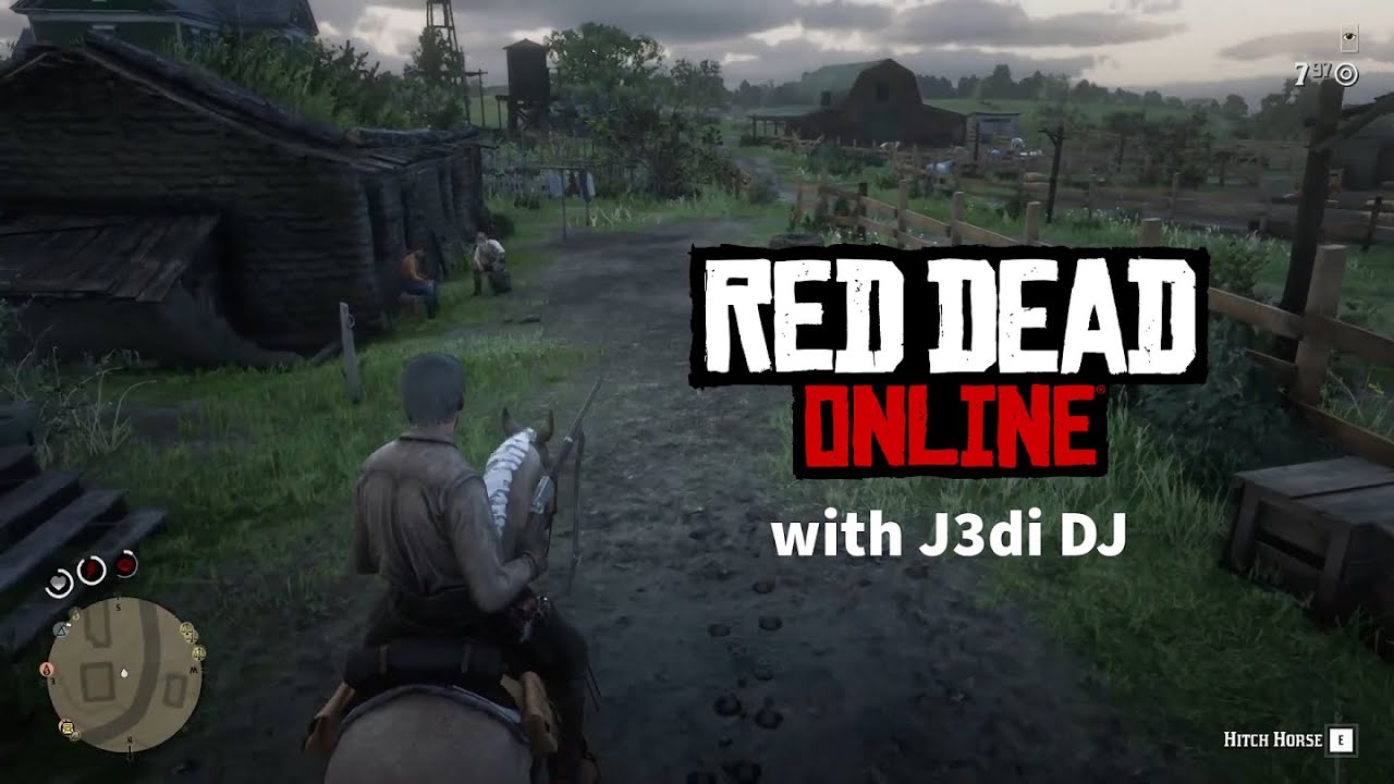 Red Dead Online with J3di DJ