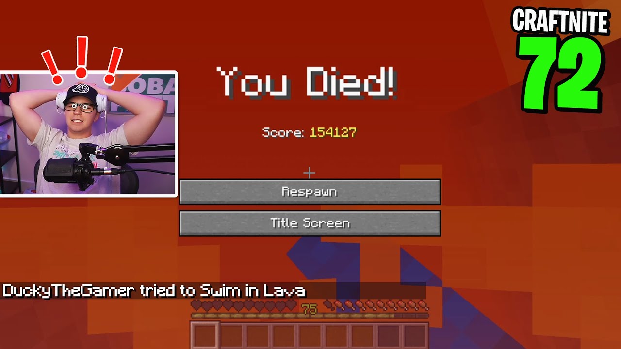 Craftnite: #72 - I LOST EVERYTHING... (rip god sword)