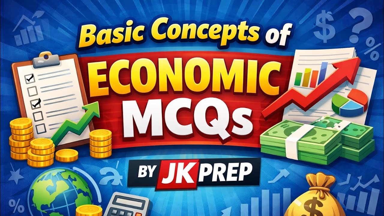 Basic concepts of Economic one shot #MCQs 