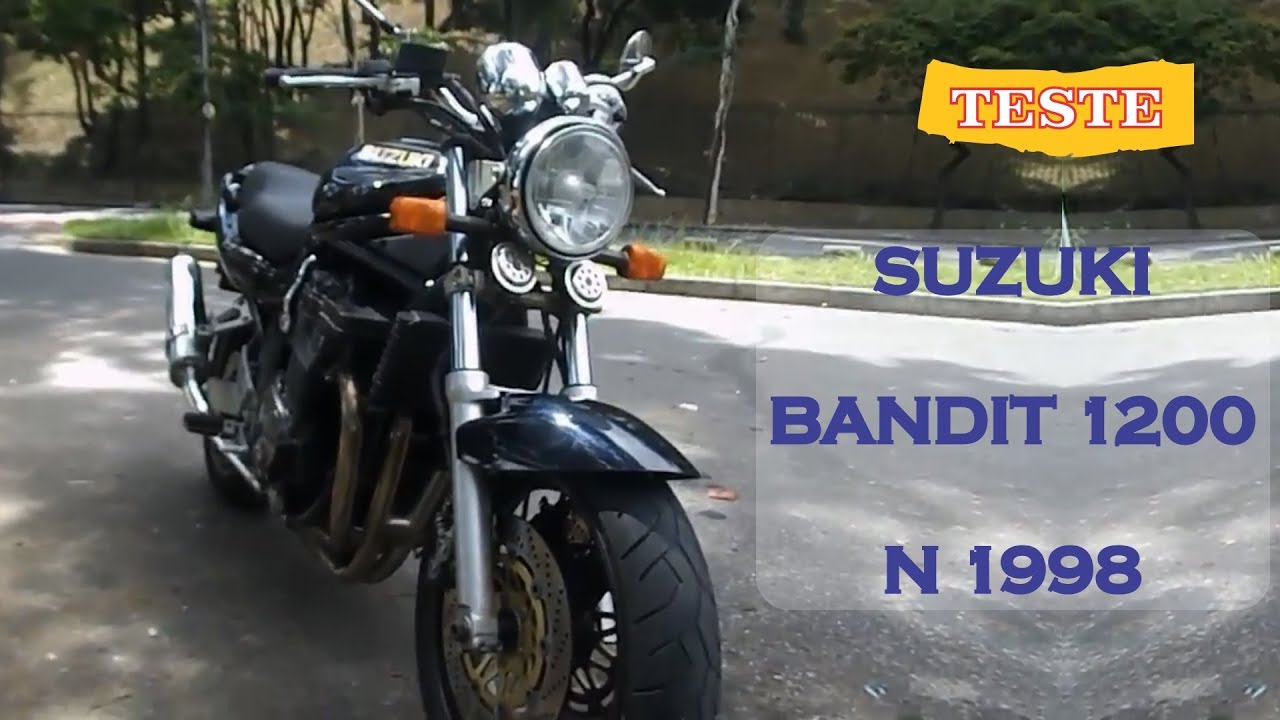 ELA É POTENTE DEMAIS - TESTE SUZUKI BANDIT 1200 N 1998