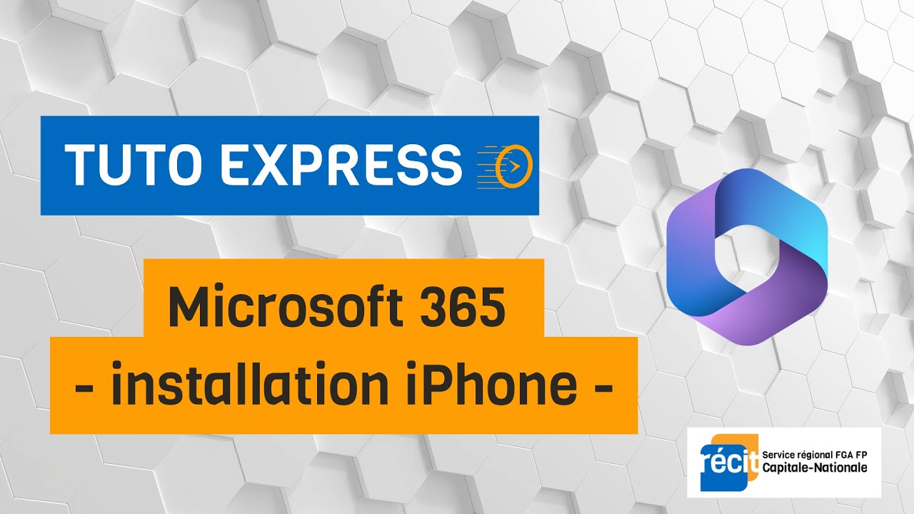 Microsoft 365 - installation iPhone / iPad
