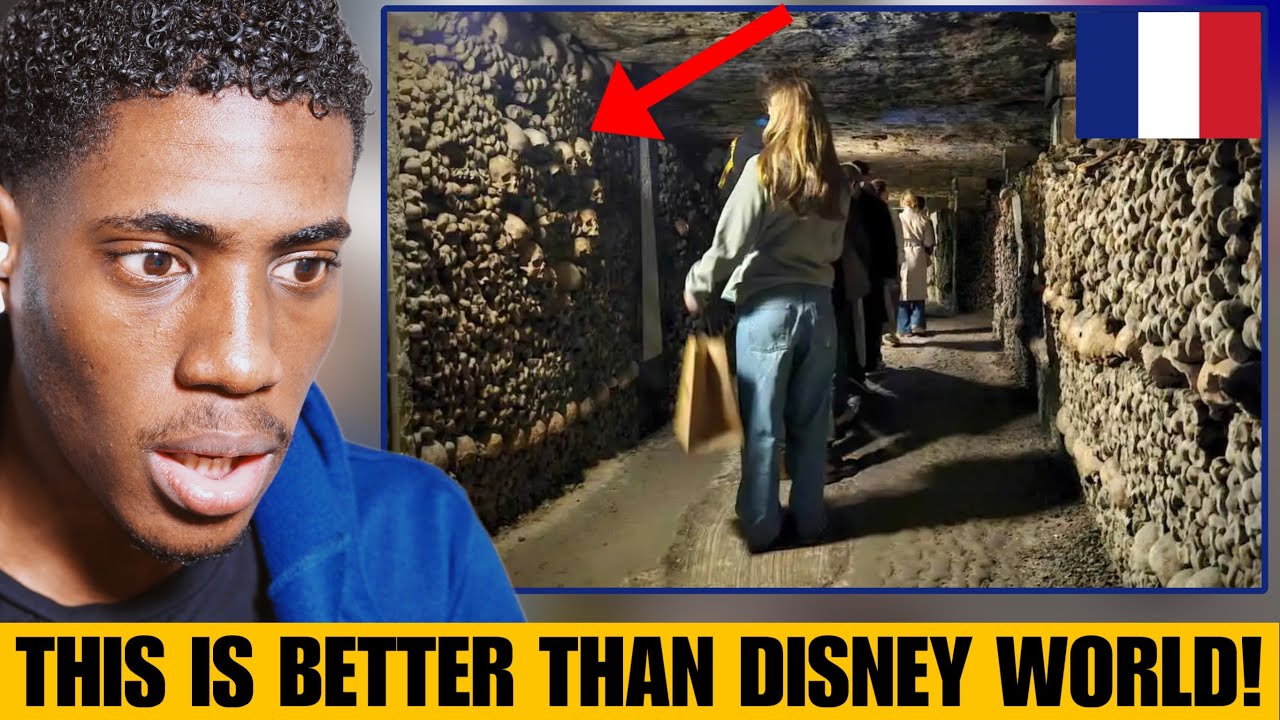 American Reacts to Paris Catacombs || The Most Scary place in France