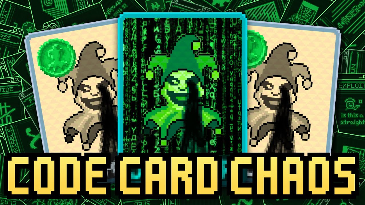 Triple Canvas Code Card Chaos - Balatro Cryptid Mod