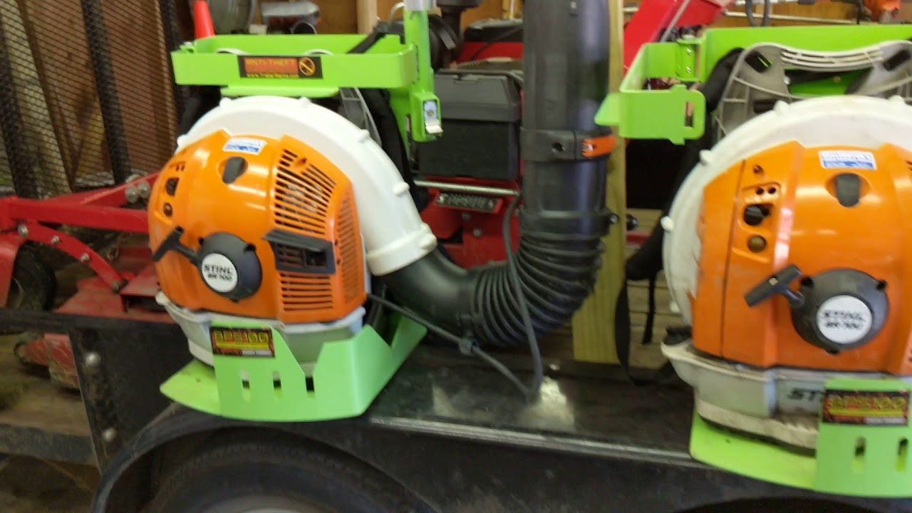 Watch before you buy the green touch blower racks!