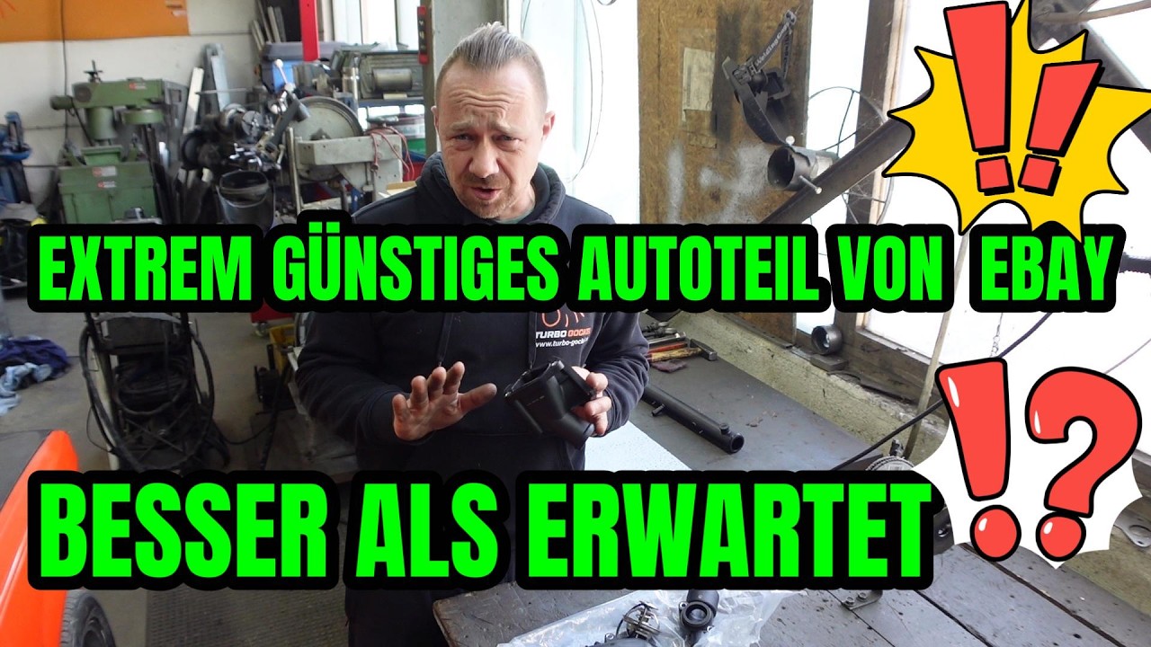 Turbo-Gockel -Extrem Günstiges Autoteil von EBAY - Besser als ERWARTET ??