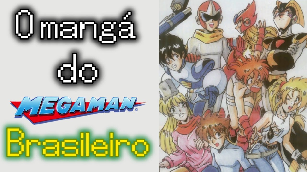 O MANGÁ BRASILEIRO DE MEGA MAN É ESTRANHO... - THALU MÍDIA