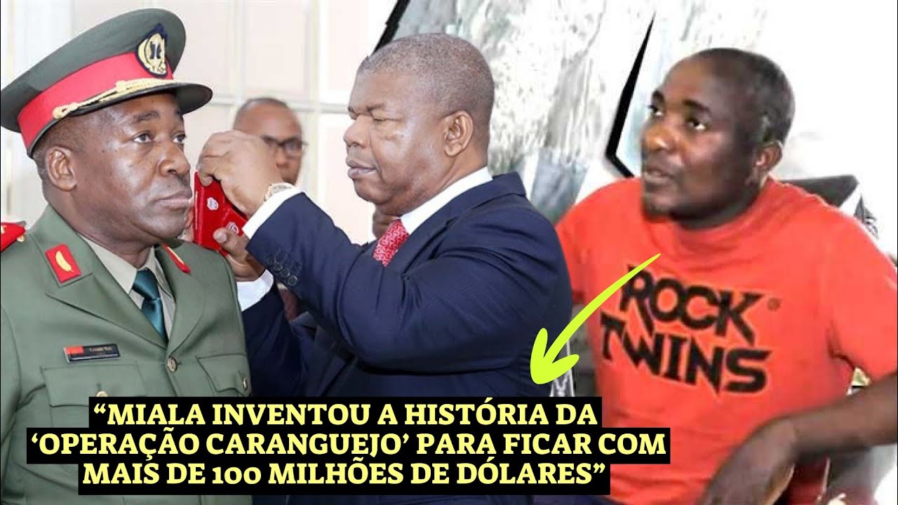 Major Pedro Lussati acusa general Miala de cárcere privado e roubo