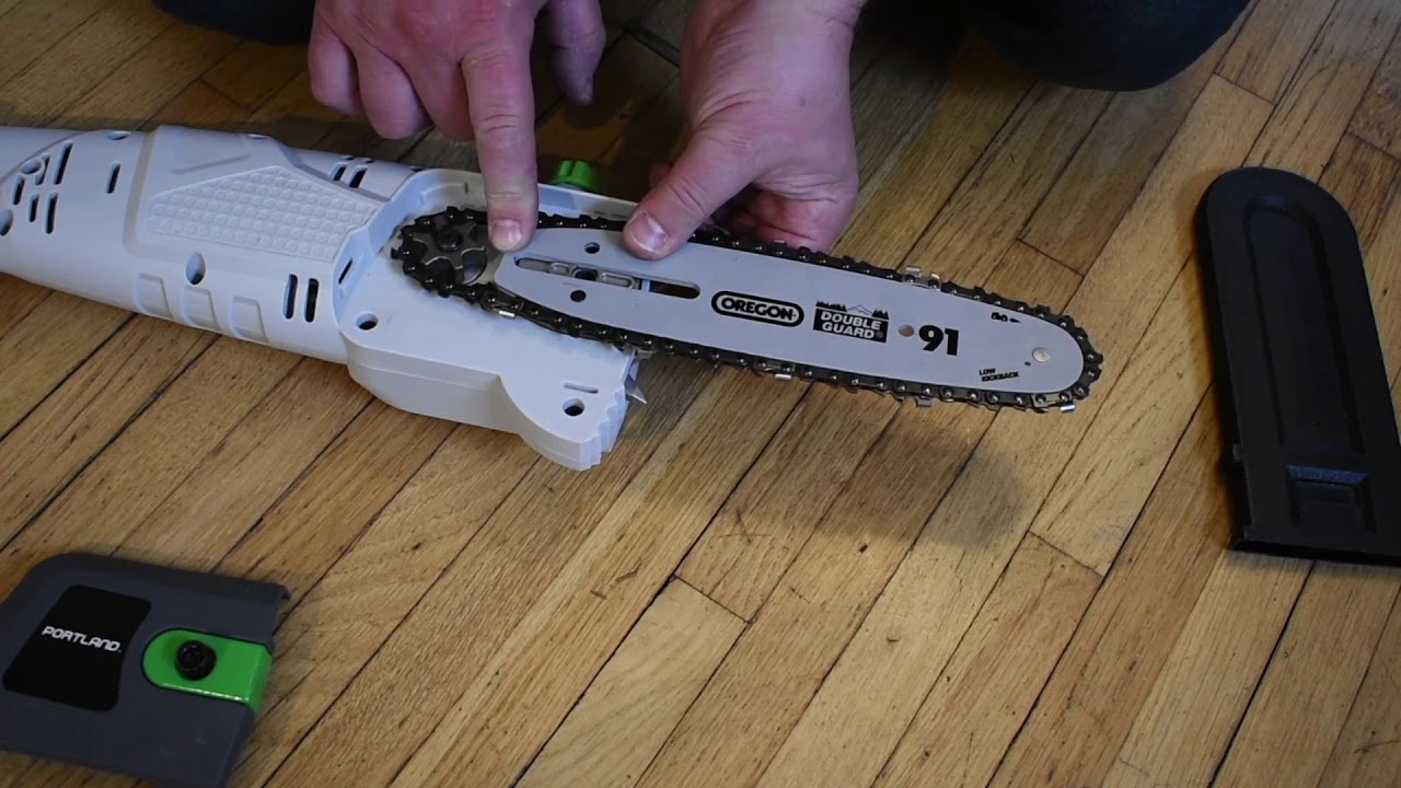 Electric Pole Saw - Setup