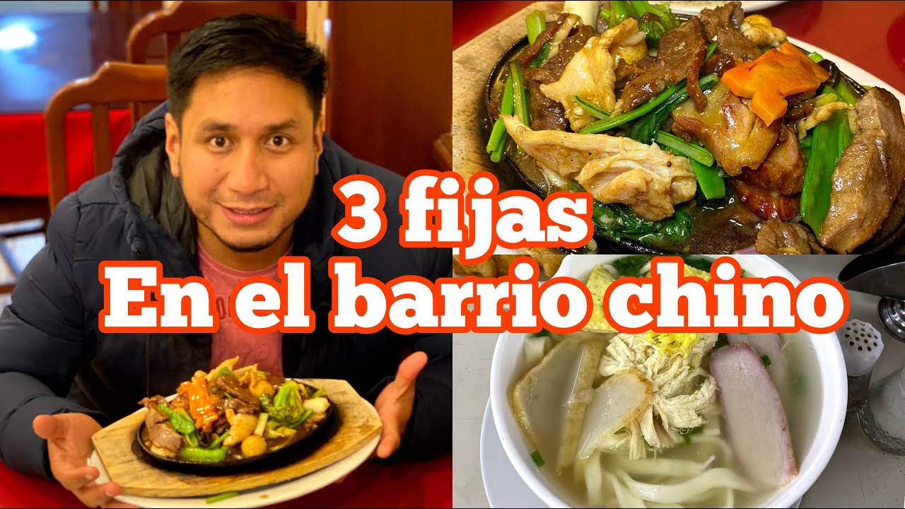 3 FIJAS DÓNDE COMER EN EL BARRIO CHINO | Parte I