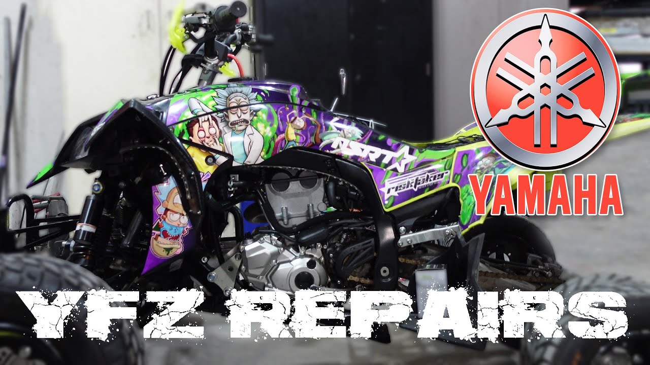 2021 YAMAHA YFZ450R MAINTENANCE Ep112
