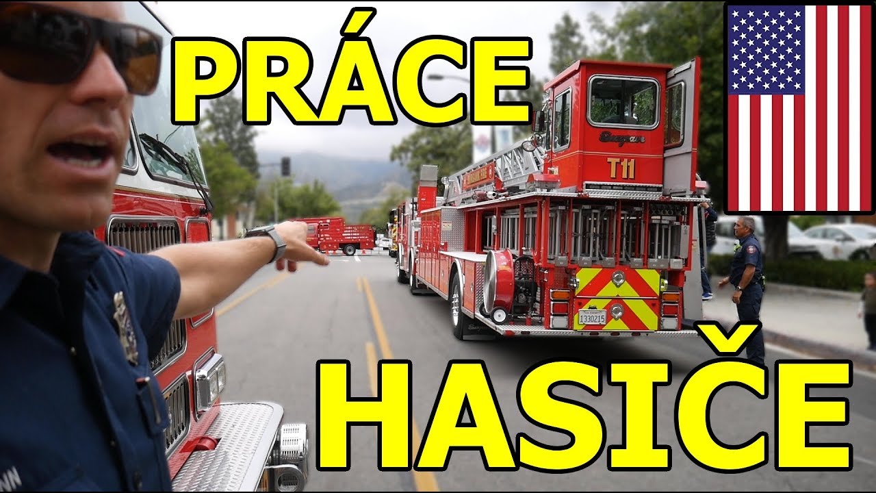 Jak se stát HASIČEM v AMERICE? | Ukázka STANICE a VÝBAVY