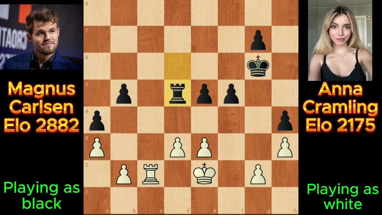 Magnus Carlsen vs Anna Carmling 12