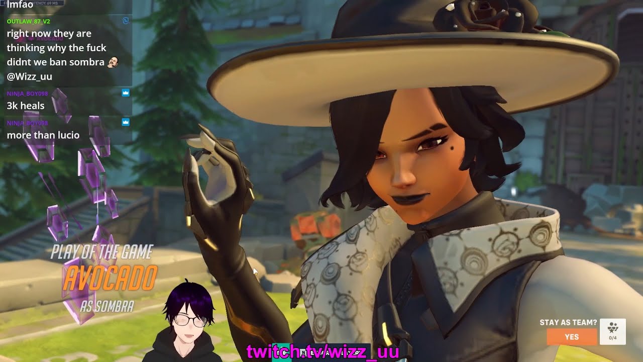 POTG! SEASON 16! TOP 0.1% SOMBRA! SombraWizard SOMBRA OVERWATCH 2 GAMEPLAY