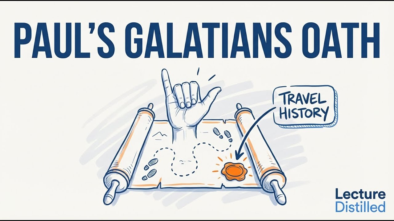 Paul's Galatians Account: Why He Swore an Oath About His Travel History