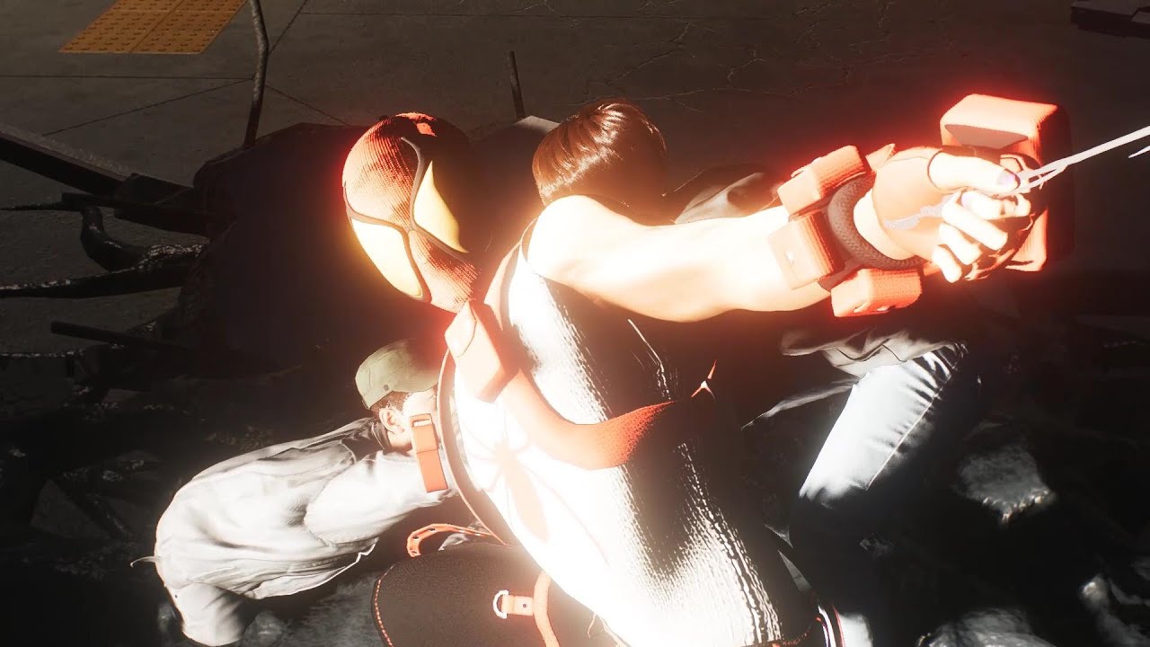 Symbiote Car Attack and Help Civilian in Post Game - Marvel's Spider-Man 2