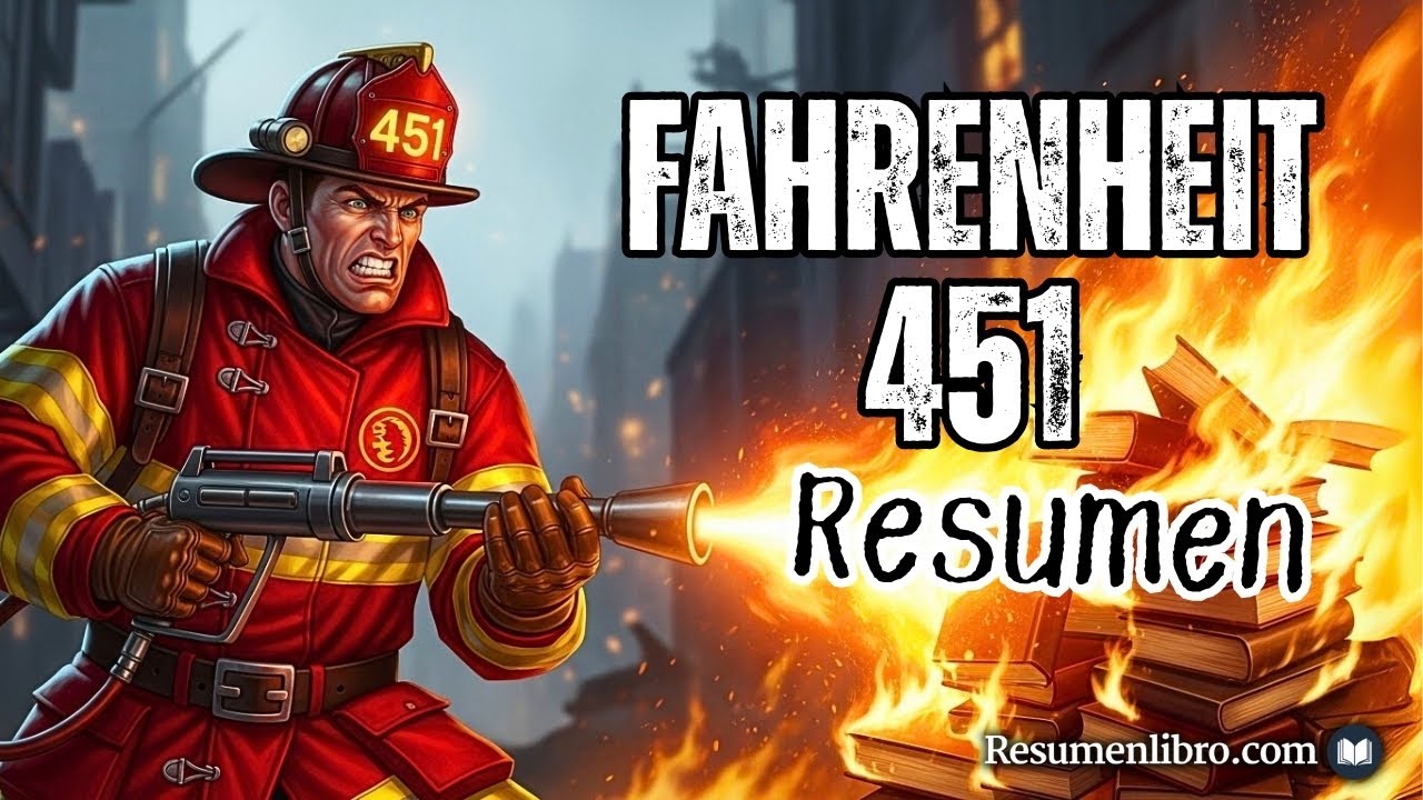 FAHRENHEIT 451: RESUMEN del LIBRO de RAY BRADBURY 📖🔥
