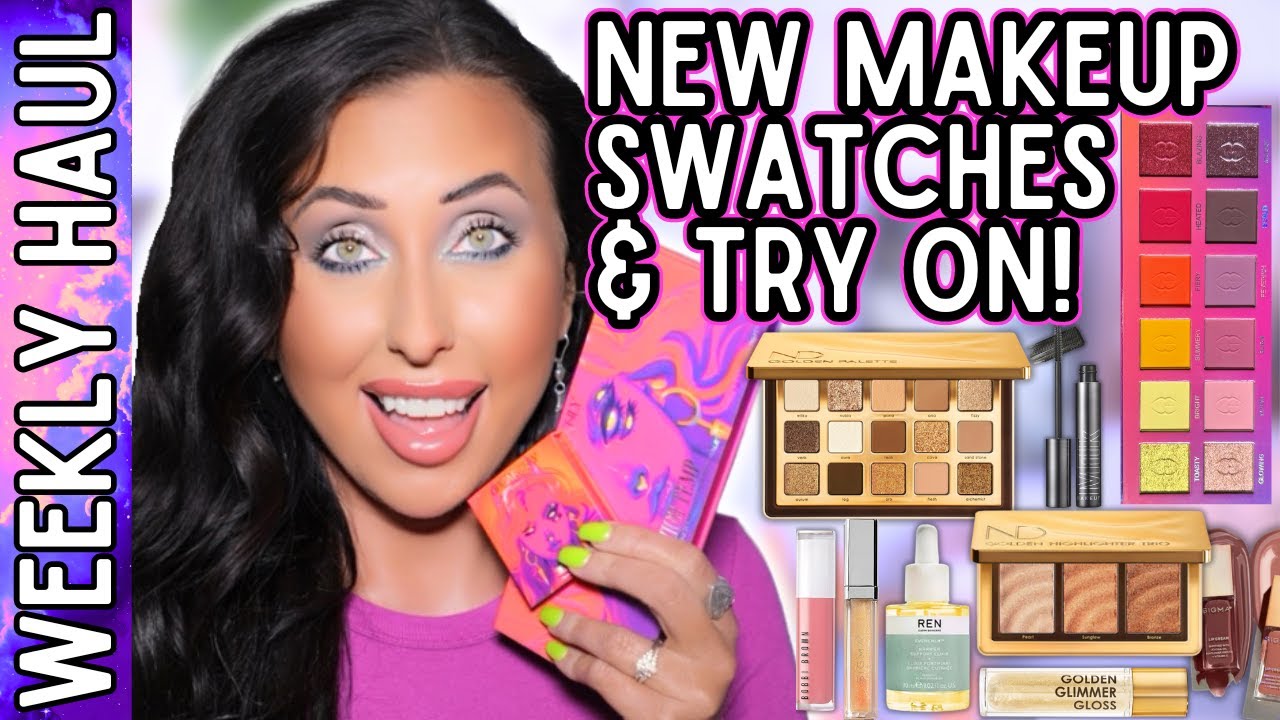 Weekly Beauty Haul | Unearthly High Temp, Milk Kush Tubing Brow, Natasha Denona Golden, Sigma Lips!