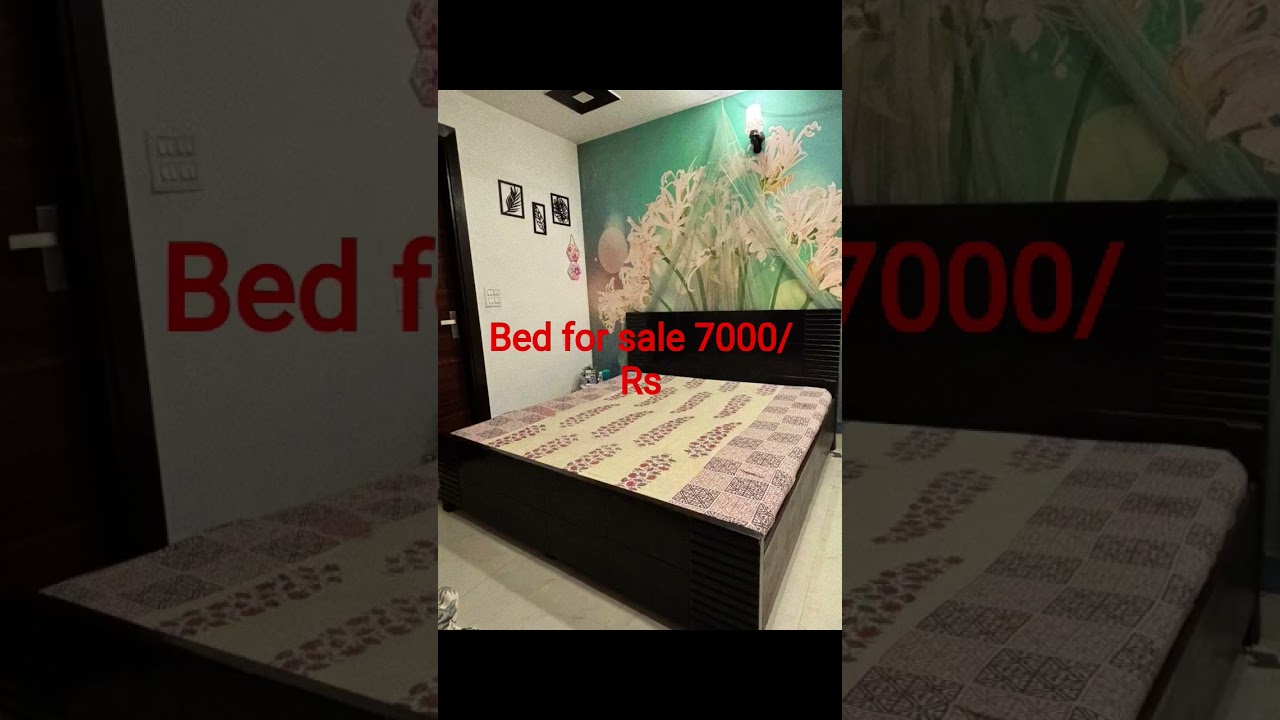 Second hand furniture shop                          Double bed 6&times;6 at throwaway price 7000