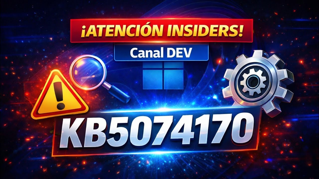 ✅ Windows 11 KB5074170 (Build 26300.7674): Todo lo nuevo y errores corregidos