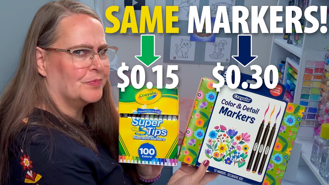 Disappointed in Crayola - “New” Crayola Signature Markers