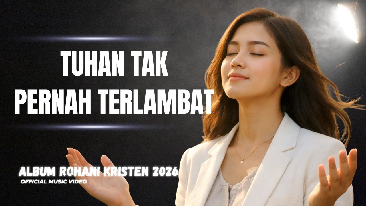 Lirik Lagu Rohani Terbaru 2026 | Tuhan Tak Pernah Terlambat