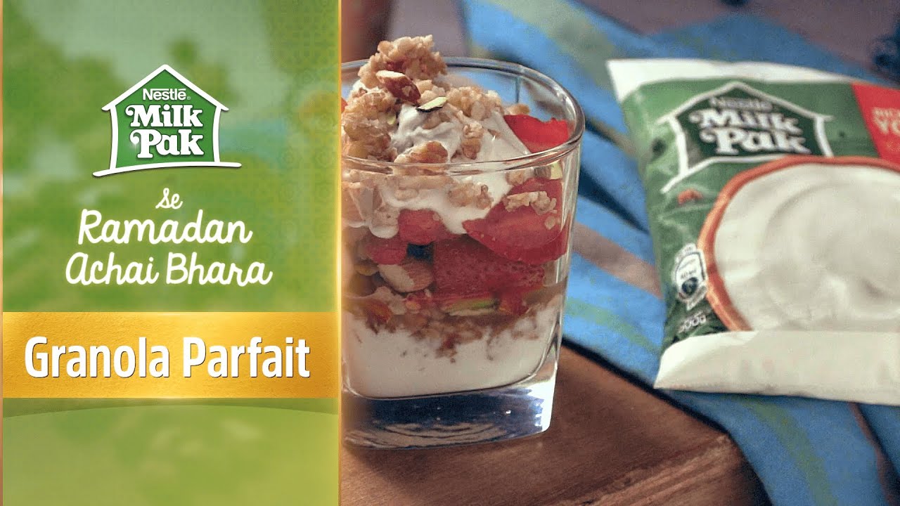 NESTL&Eacute; MILKPAK Ramadan Recipe - Granola Parfait