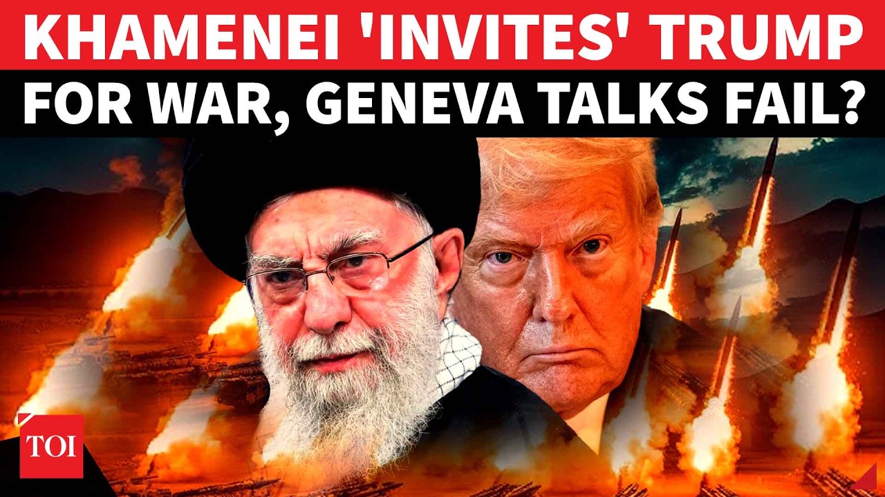 Khamenei’s WAR Dare To US; 'TRUMP & HIS ARMY WILL COLLAPSE LIKE..’: Chilling Speech After Drill