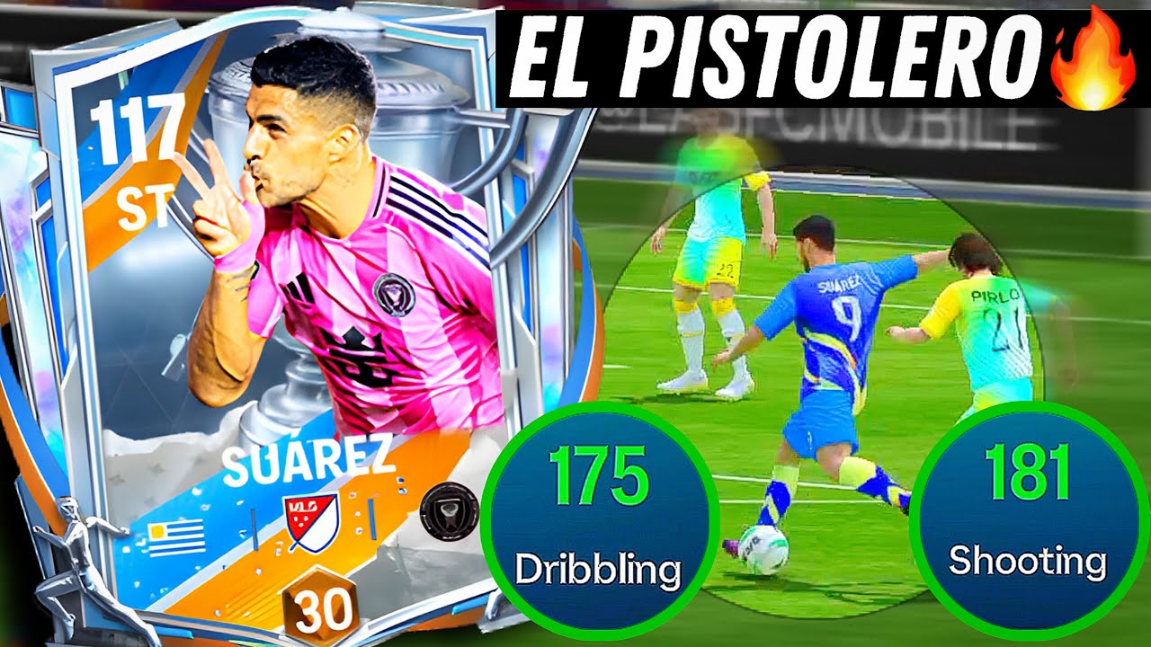 Обзор Луиса Суареса 112 &mdash; лучший завершитель в FC Mobile! ⚽🔥 | ​​Тест Beast Striker