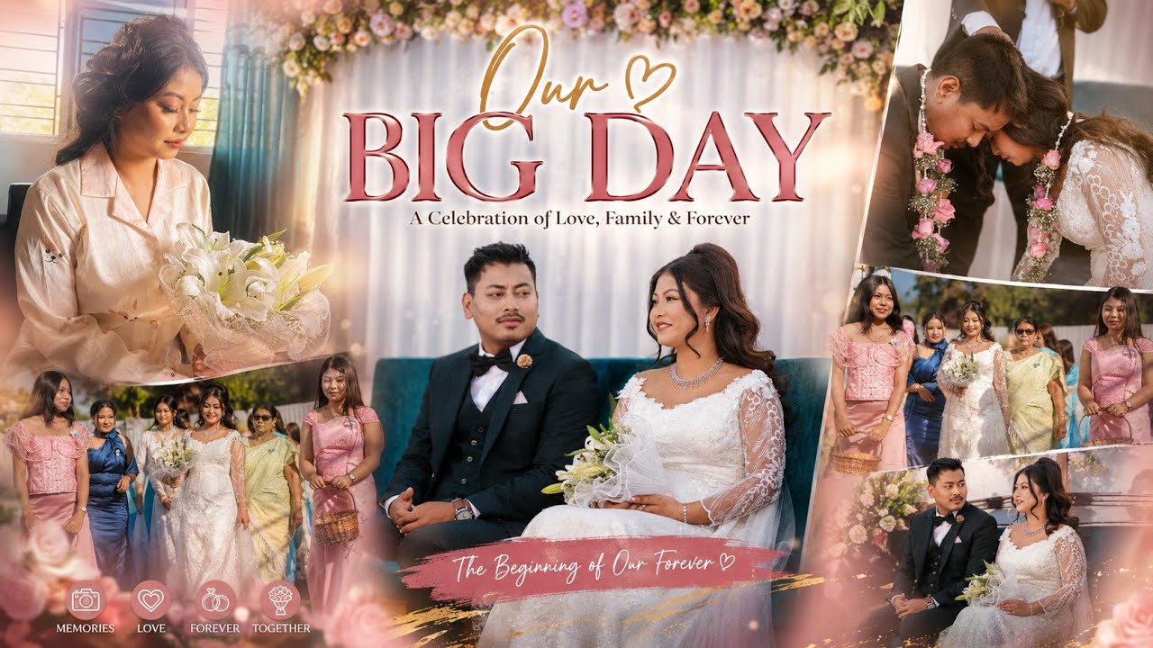 Finally its my wedding day || naina ta sele d || PINAKI DEBBARMA || vlog || 2025