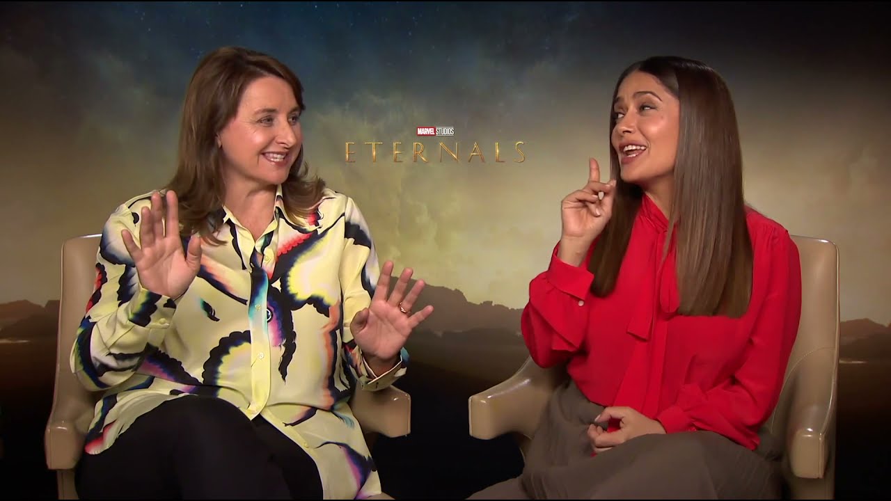 ETERNALS: Salma Hayek llega al MCU ¡Viva México! | Entrevista