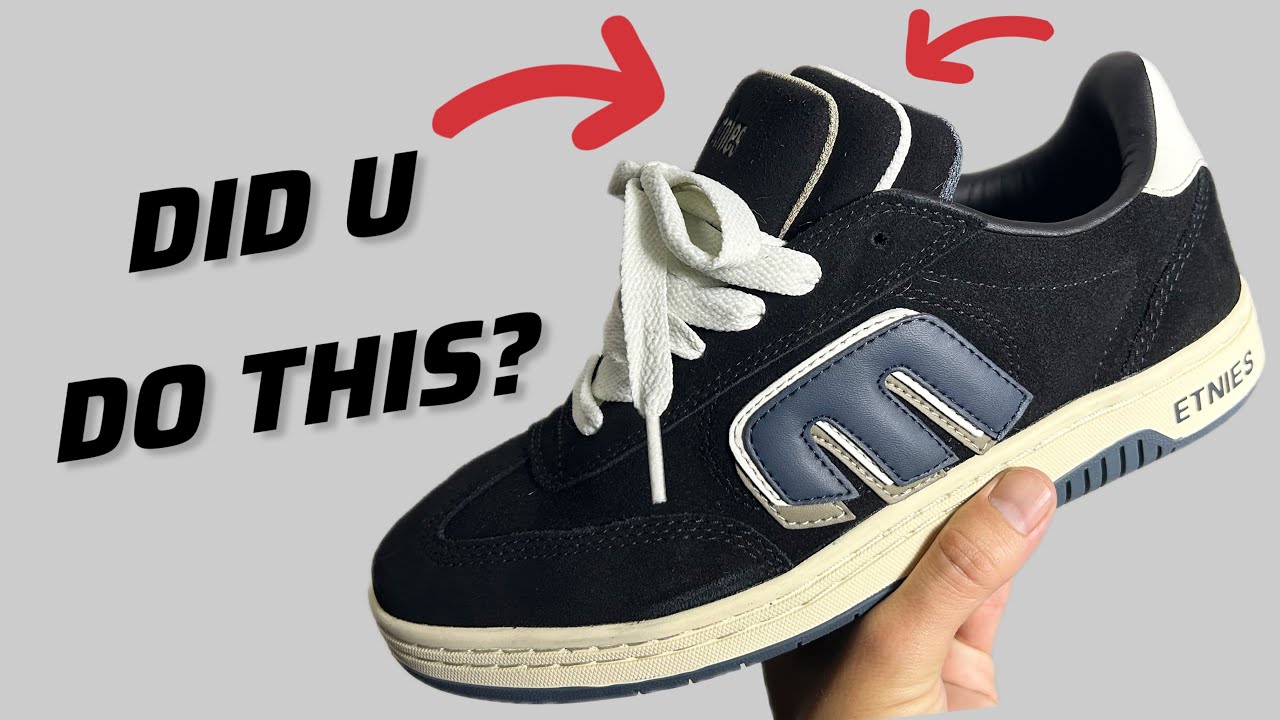 Распаковка и обзор скейтбордных кроссовок Etnies 'Locut' с тройным язычком.