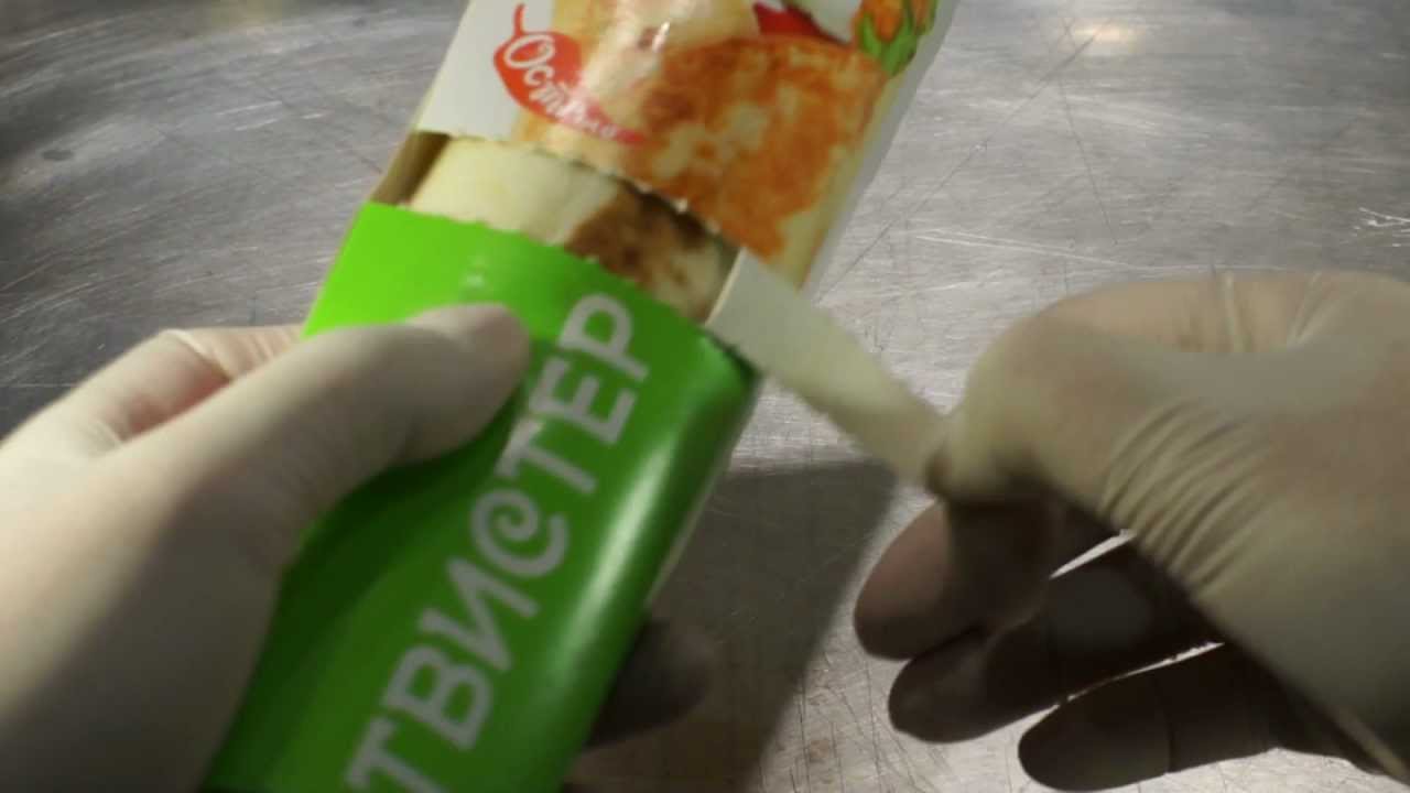 Твистер из Ростикс KFC (KFC Twister wrap)