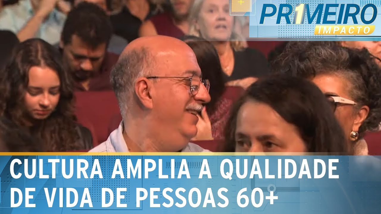 Cultura amplia a qualidade de vida de pessoas com mais de 60 anos | Primeiro Impacto (20/06/24)