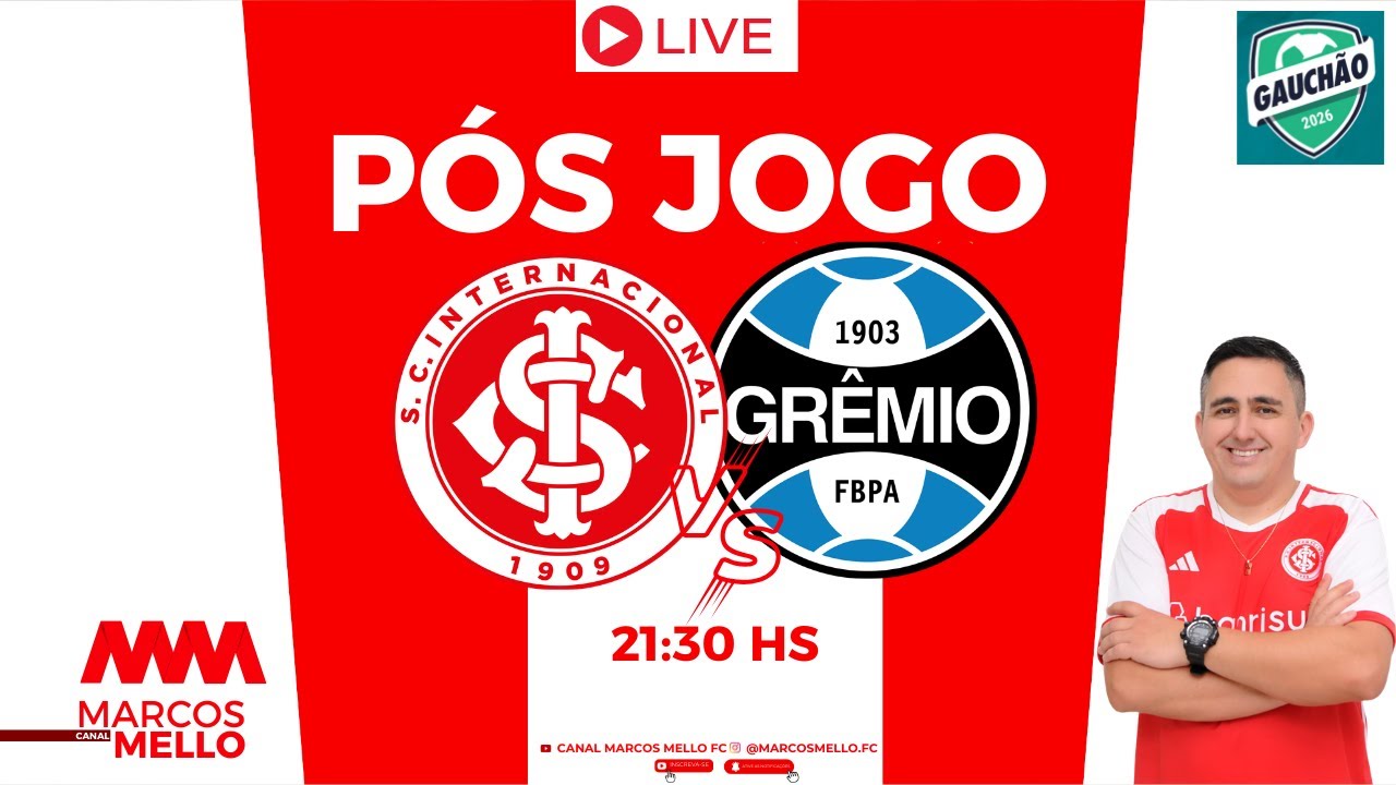 #INTER 1X1 #GR&Ecirc;MIO | GRENAL 451 | P&Oacute;S-JOGO | GA&Uacute;CH&Atilde;O 2026