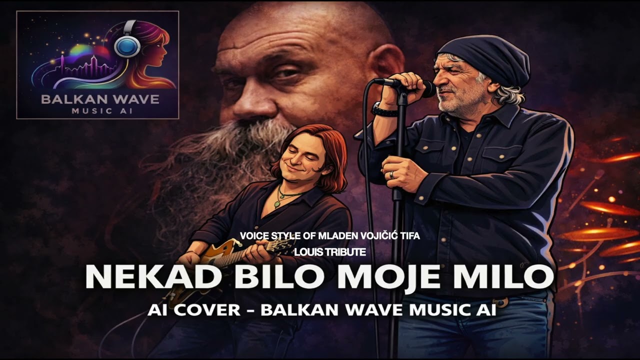 Louis – Nekad bilo moje milo | AI Cover u stilu Tife | Balkan Wave Music AI