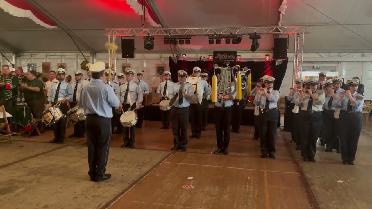 Furchtlos und Treu, Schützenfest Frimmersdorf 2023, Tambourcorps 