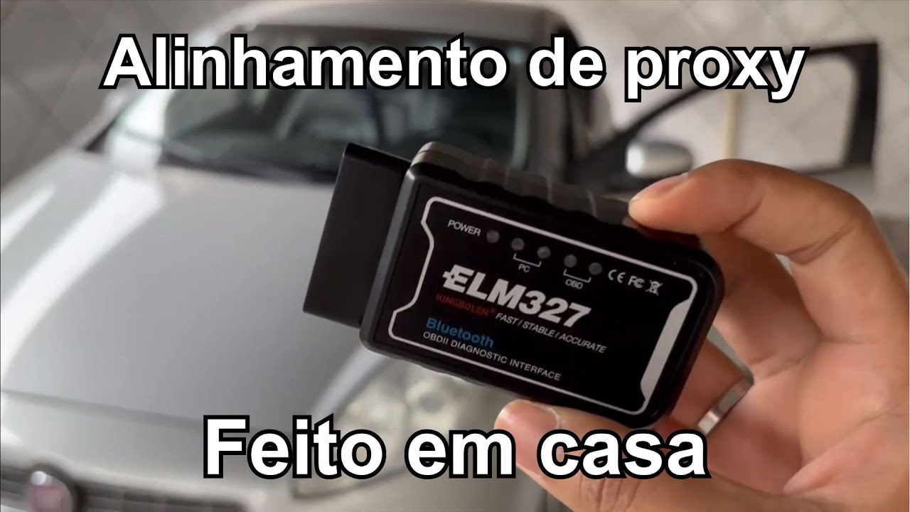Alinhamento de proxy com um scanner de 25 reais, será que funciona? 🤔 (hodômetro piscando)