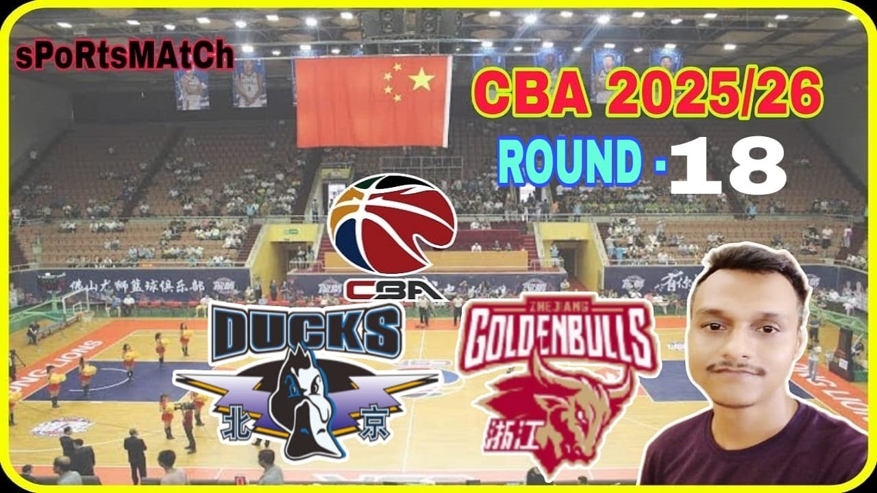 CBA basketball Round 18 | Beijing Ducks vs Zhejiang Golden Bulls (79-73) full match
