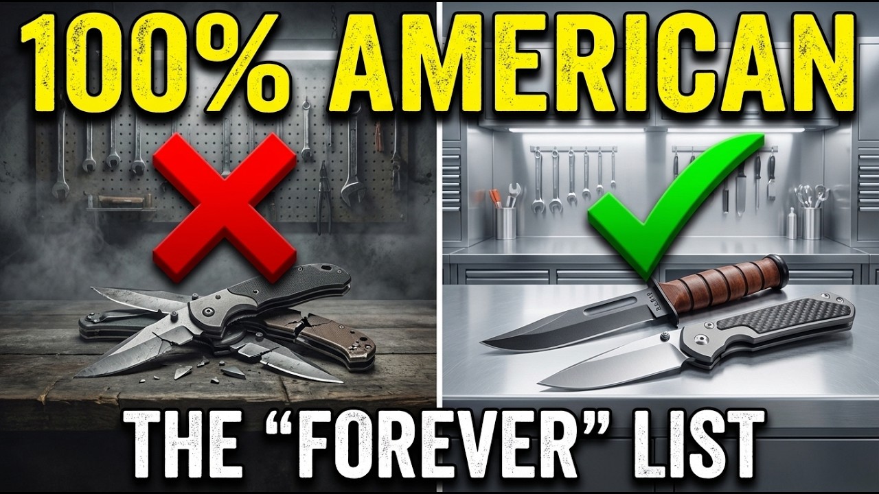 5 American Knife Brands That Refused to Move Production to China