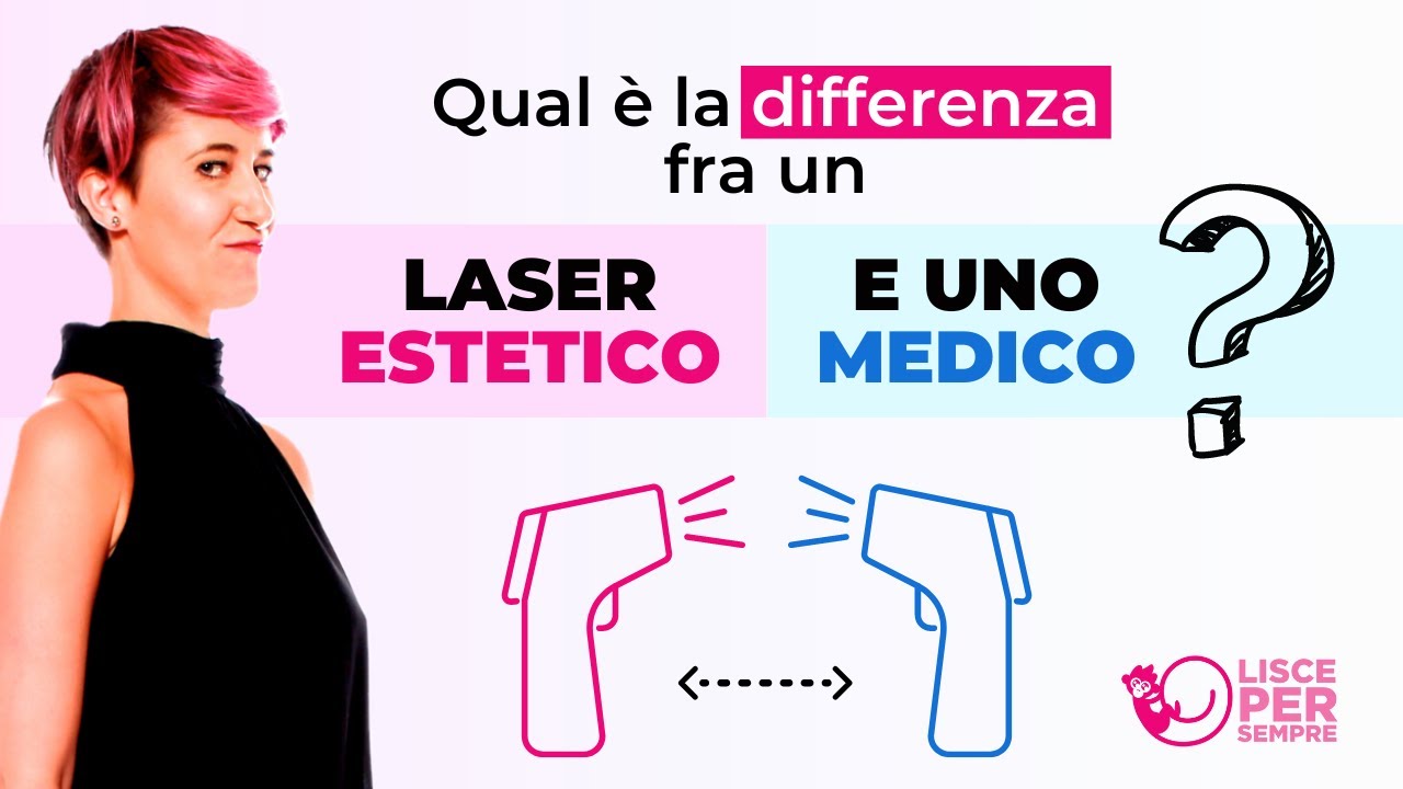 Che differenza c'è tra un laser estetico e uno medico?