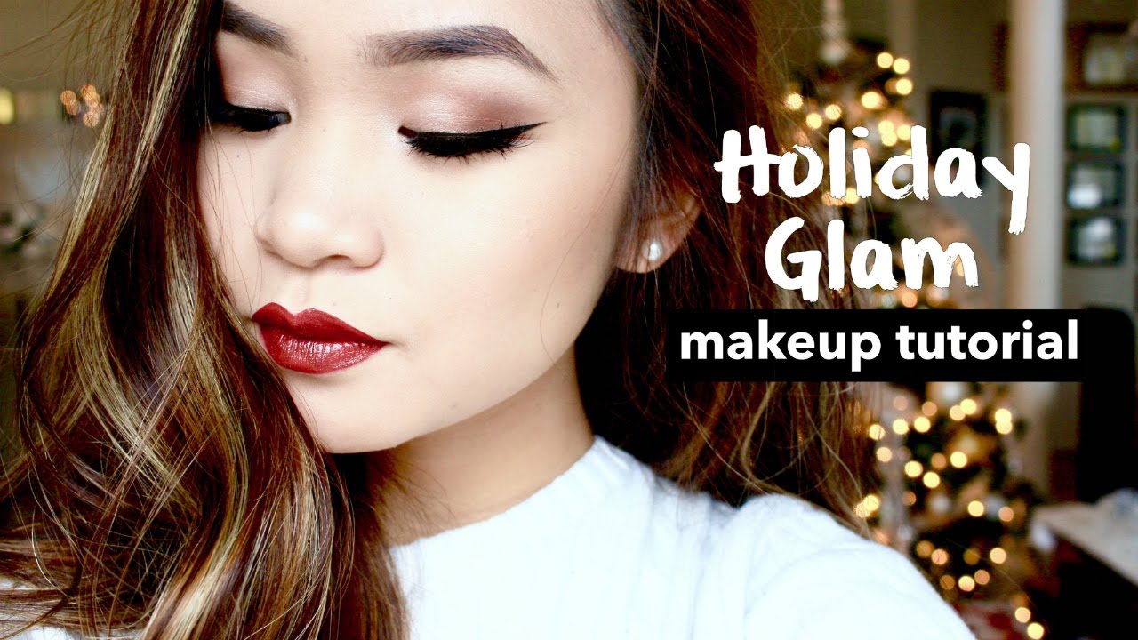 Simple Holiday Glam Makeup Tutorial ✘ Lisa Phan