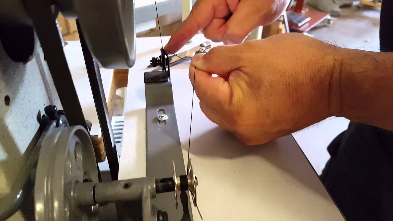 Table mounted bobbin winder explained