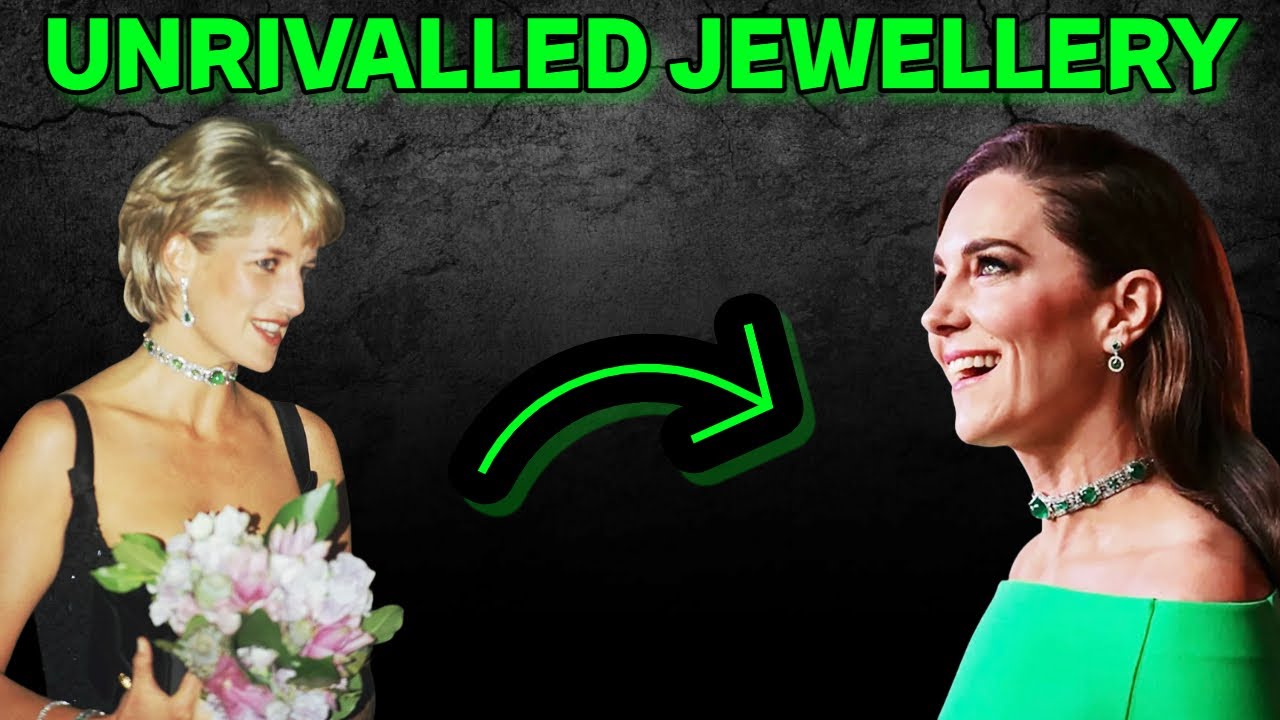 Princess Catherine's unrivalled jewellery, which she inherited from Princess Diana