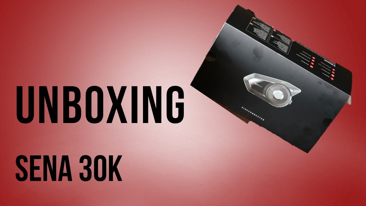 Unboxing Sena 30K | Gemeinsam packen wir das Sena 30K aus
