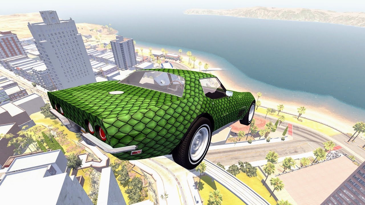 Dropping Cars #2 - BeamNG Drive | CrashBoomPunk