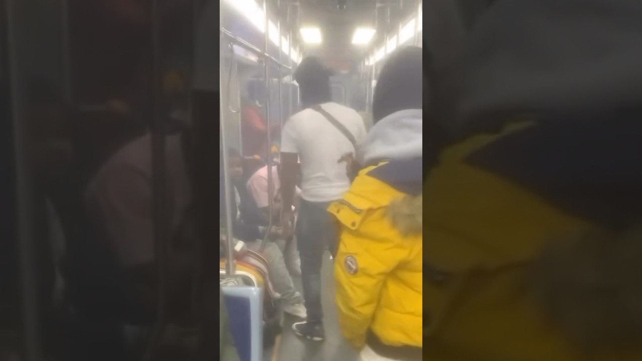 Chicago redline gets hot boxed by YN&rsquo;s #train #hotbox #zaza #redline #yn #viral #funny #trending